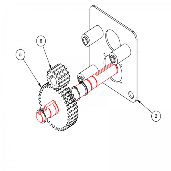 Barreto 10230 Axle, Right