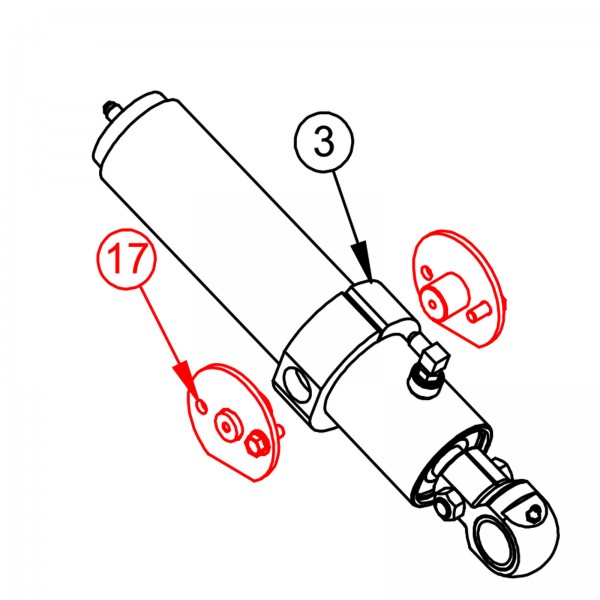 Barreto 10281 Cylinder Pin