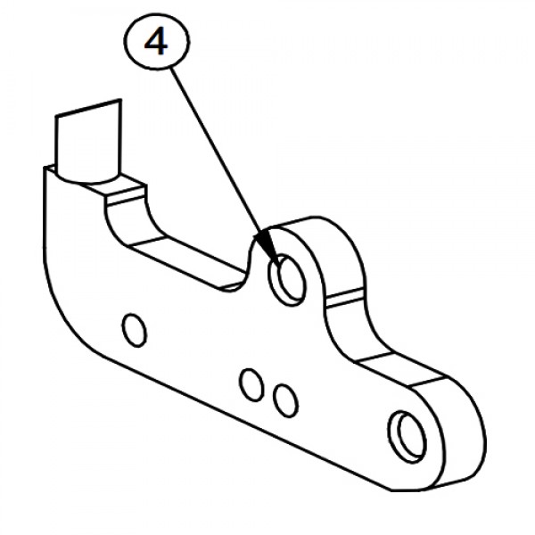 Barreto 10330 Valve Lever All Trenchers