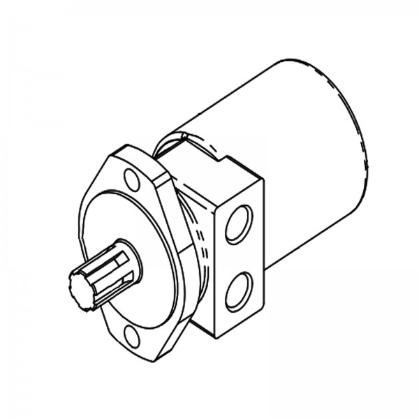 Barreto 10450-P Motor, 912 Chain, Parker, Tb0195