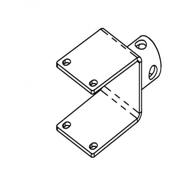 Barreto 10903-58 Mounting Bracket 5/8 Pin Jack