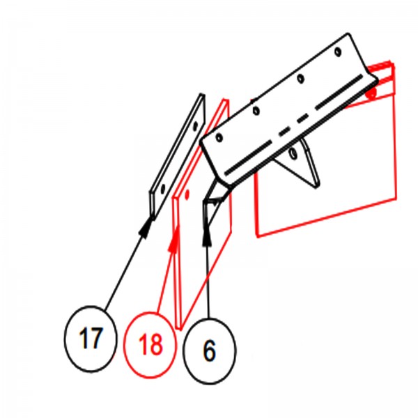 Barreto 10932 Deflector Flap