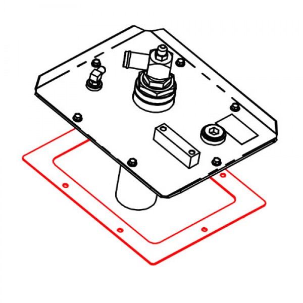 Barreto 11178 Gasket, Lid, Sg,Tkd, Tk