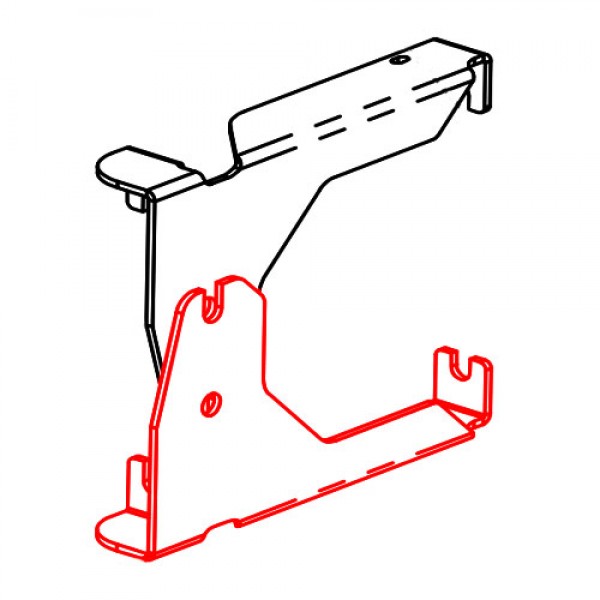 Barreto 11303-L Pump Cable Bracket, Left