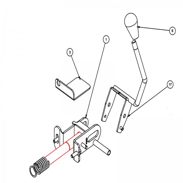 Barreto 11705 Brake Pin