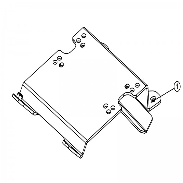 Barreto 11907 Mounting Plate, Engine