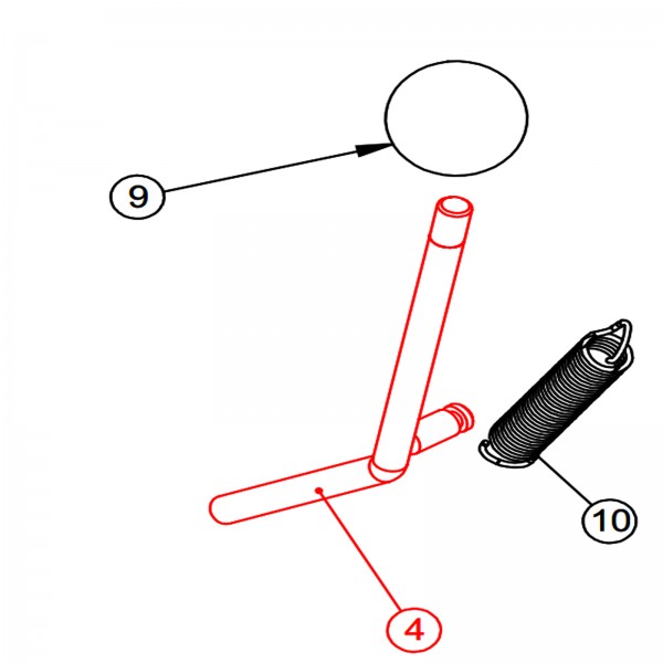 Barreto 12013 Wheel Control Lever