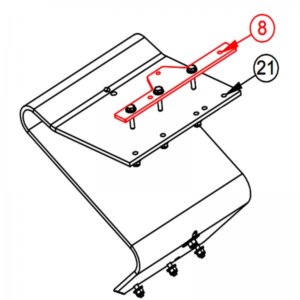 Barreto 12064 Flap Holder