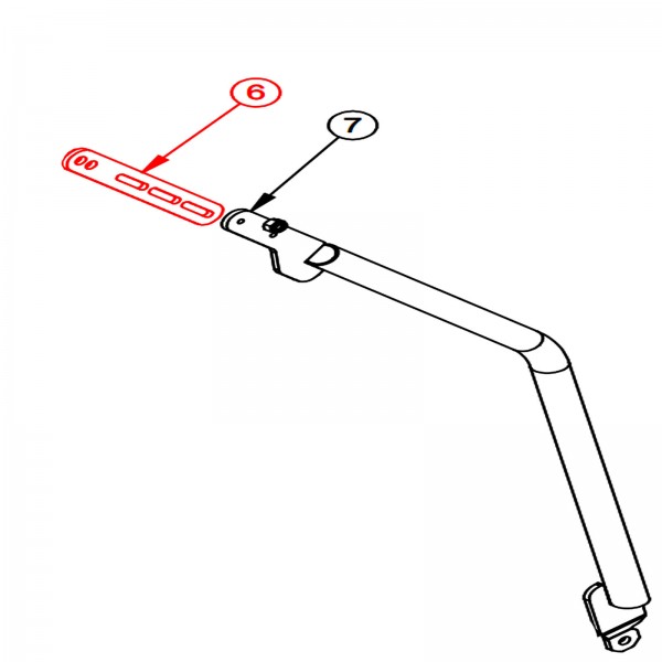 Barreto 12330 Upper Speed Link, Top