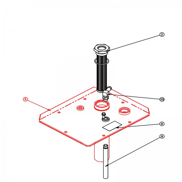 Barreto 12755 Lid, Stump Grinder