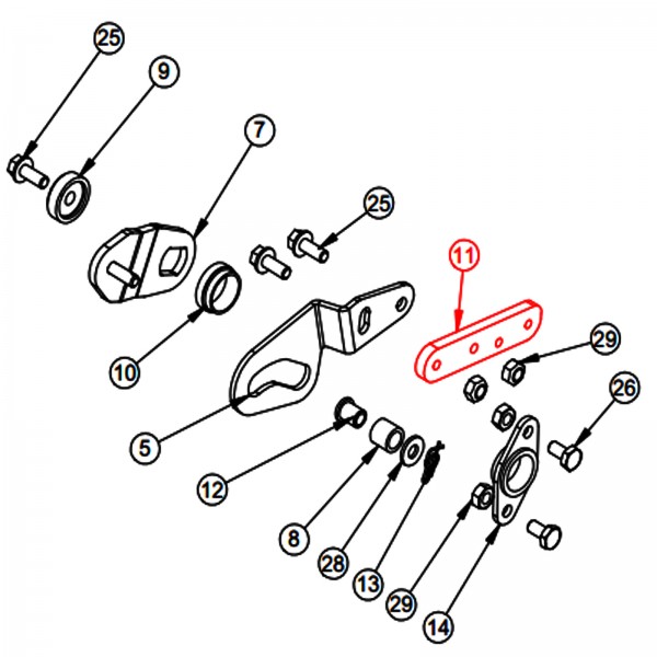 Barreto 12843 Valve Rocker