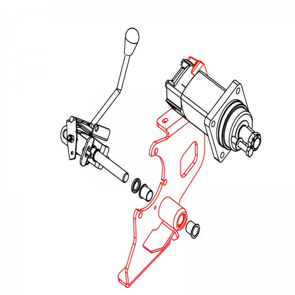 Barreto 12917-L Weight Mount, E-Brake