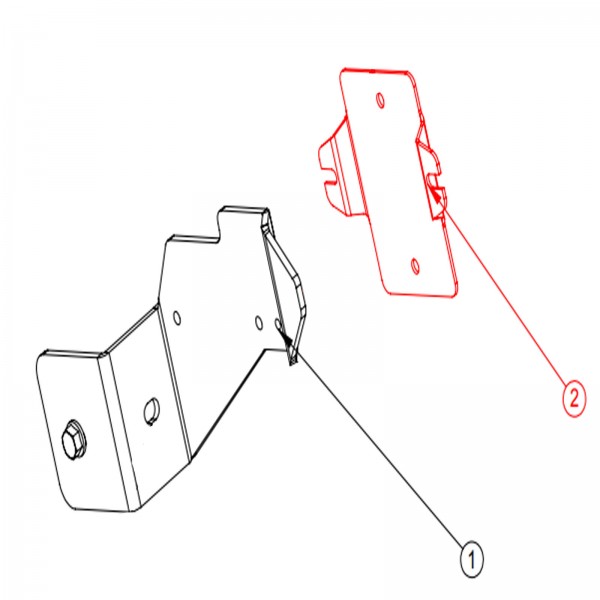 Barreto 12921 Volt Regulator Mount