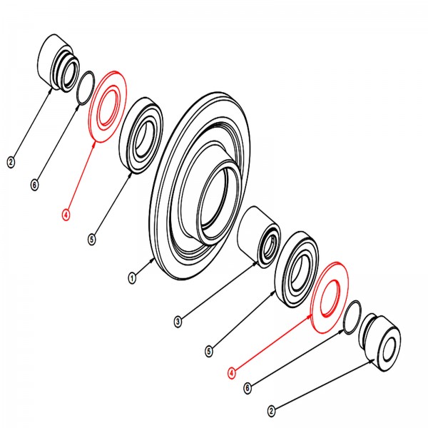 Barreto 12935 Bearing Shield, Mini Skid