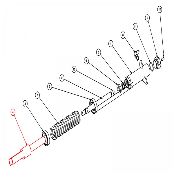 Barreto 12944 R1 Tension Push Rod