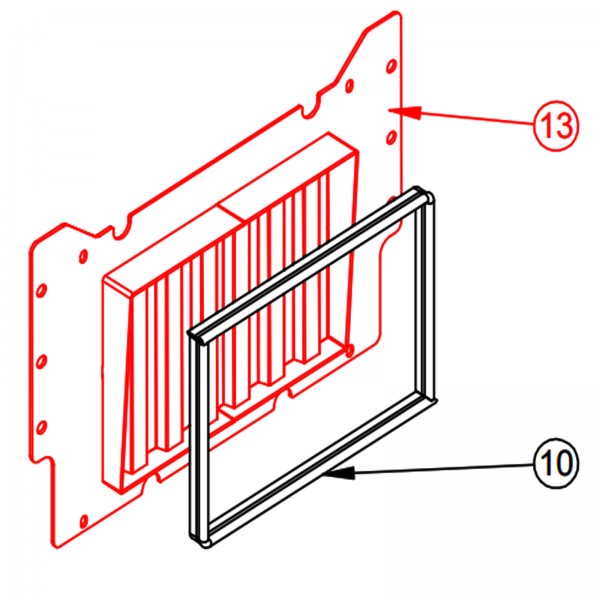 Barreto 13249 R1 Cooler Screen