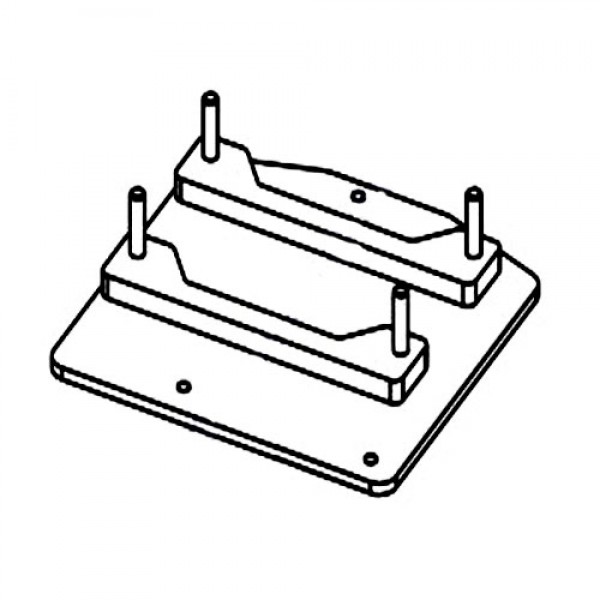 Barreto 13634-H Engine Mount, Hnd 13hp,