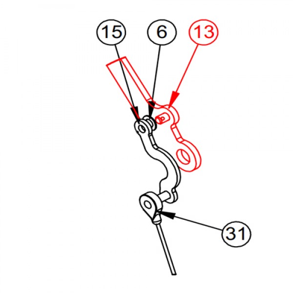 Barreto 14031 Brake Lever