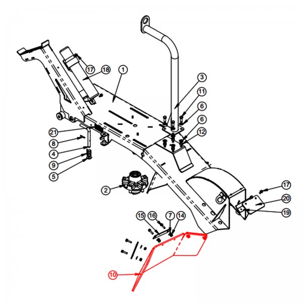 Barreto 14046 Wheel Flap