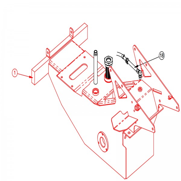 Barreto 16501 Tiller Body