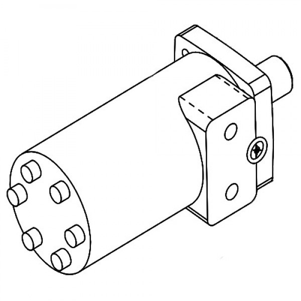 Barreto 16508 Motor, Whl Dr 918, 17.9ci, 101-1023-009