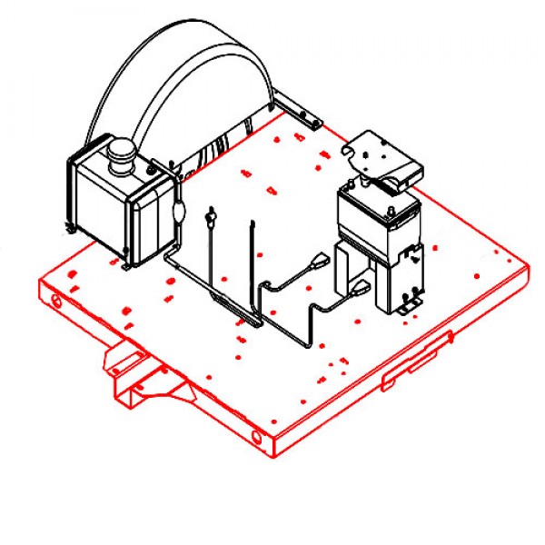 Barreto 16800 R1 Chipper Deck, R1