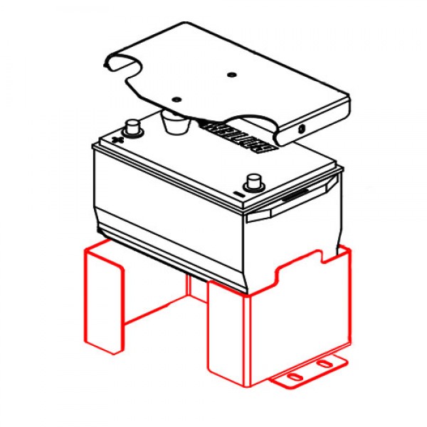 Barreto 16858 Battery Holder