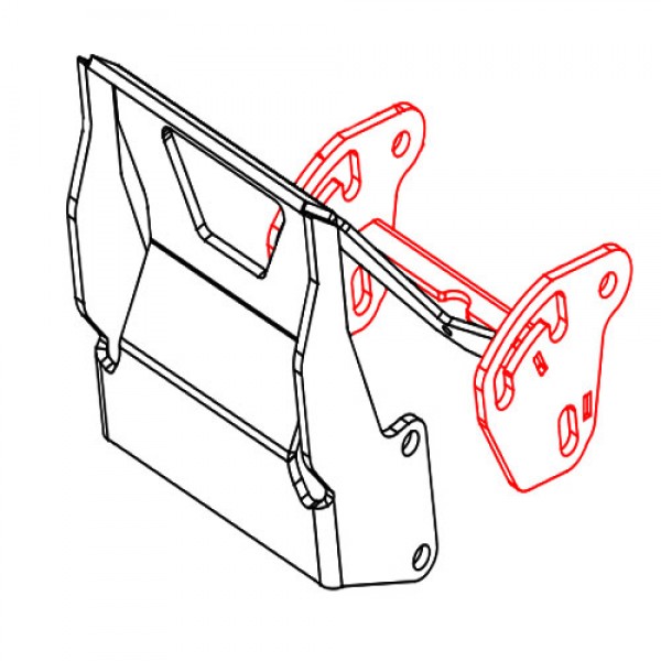 Barreto 19518 R1 Log Holder Bracket R1