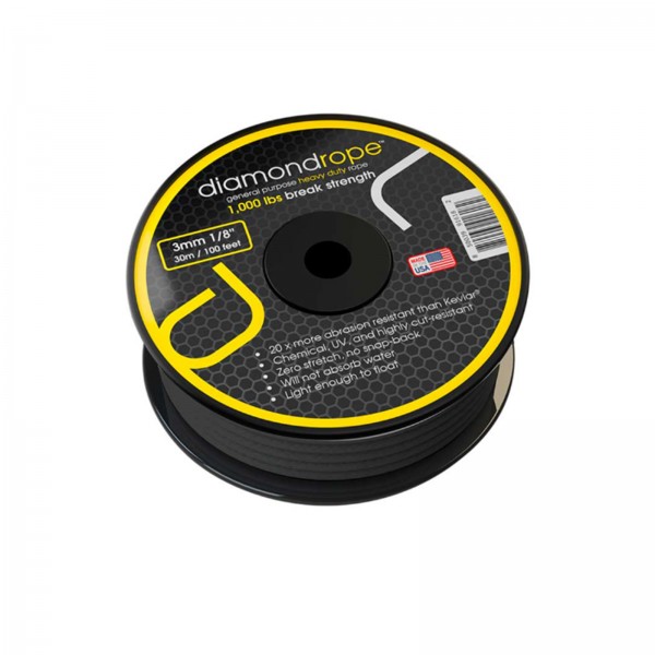 Diamond Performance DRGP10018 Diamondrope 3.0mm/1/8-In. x 100-Ft./30 M. Spool