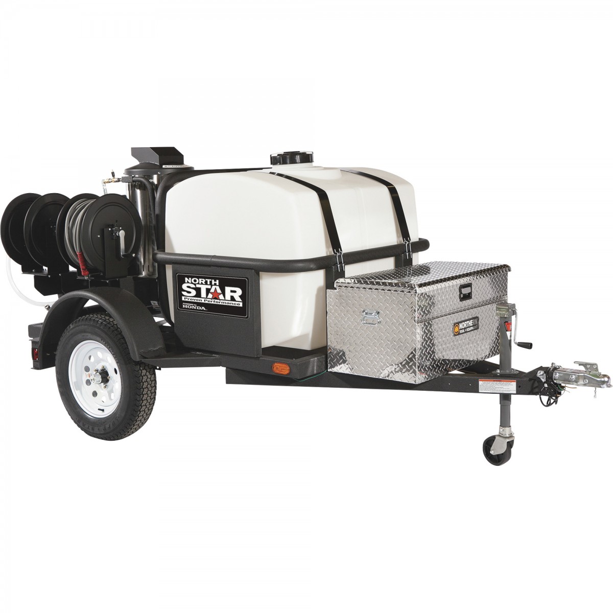 NorthStar 157595 Trailer-Mounted Hot Water Commercial Pressure Washer ...