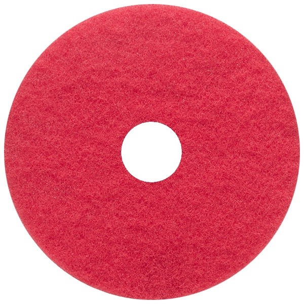 Virginia Abrasives 416-50150 Pads, Red Buffer 15" x 1" Thick, 5/Box