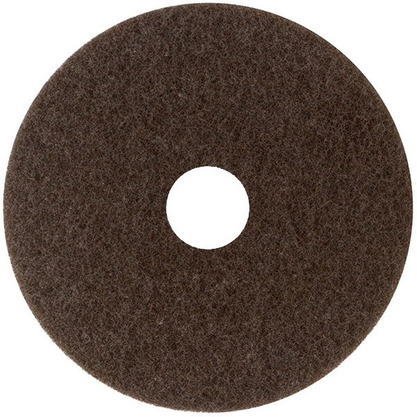 Virginia Abrasives 416-50152 Pads, Brown Strip 15" x 1" Thick, 5/Box