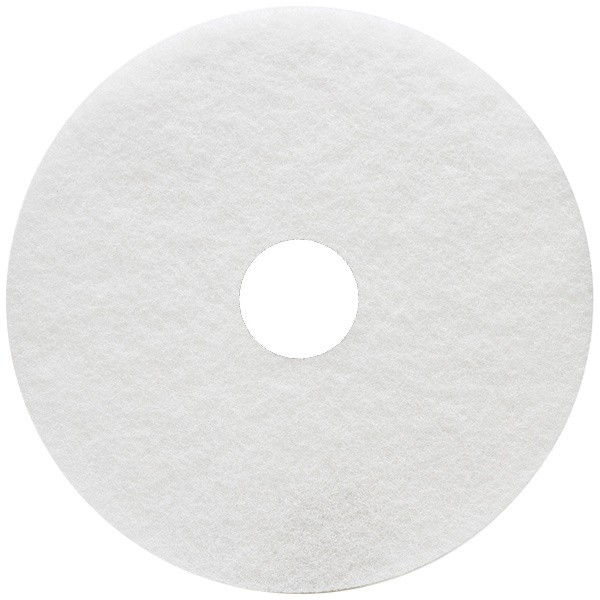 Virginia Abrasives 416-50167 Pads, White Polish 16" x 1" Thick, 5/Box