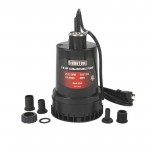 Ironton 42358 Submersible Pump 1,268 GPH 1/8-HP 1-In. Port