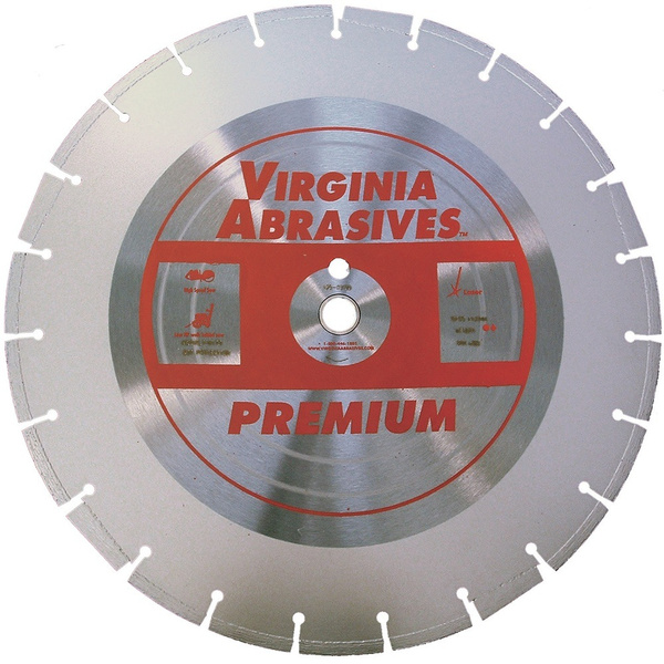 Virginia Abrasives 425-04171 Blade 12" Asphalt 12 X .125 X 1-20mm DP