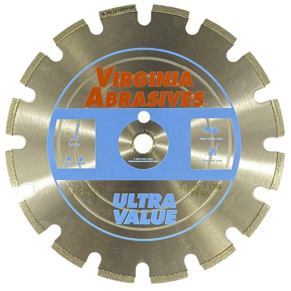 Virginia Abrasives 425-04195 Blade 20" Asphalt 20 X .140 X 1 DP