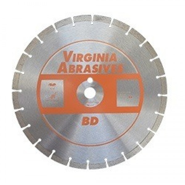 Virginia Abrasives 425-07860 Blade 16" Gen Prp Cured Conc 16"x.125"x1"/20mm DP