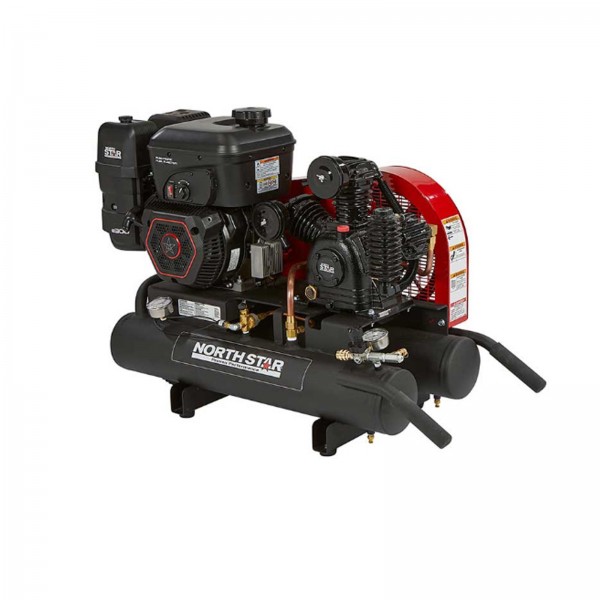 NorthStar 459223 Gas Powered Air Compressor 8-Gal 14.9 CFM @ 90PSI E300