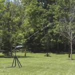 Strongway 49507.STR Tripod Sprinkler With Round Base, 1-In. Sprinkler Head, 3 Nozzles, 120-Ft. Dia. Coverage