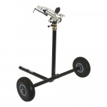 Strongway 49522.STR Wheeled Sprinkler, 1-1/4 In. Sprinker Head, 5 Nozzles, 10-In. Flat-Free Tires