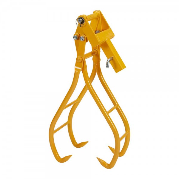 36in Log Lifting Tongs - 4400lbs Capacity, 4 Claws, Heavy Duty Grapple  Timber Claw Hook - Ideal for Trucks, ATVs, Tractors, Skidders