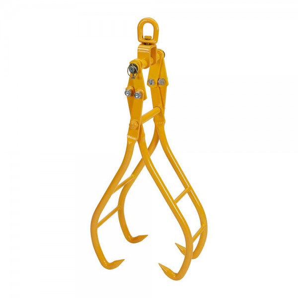 RuggedMade Log Lifting Swivel 4-Claw Tong with a 36 Jaw Lifts