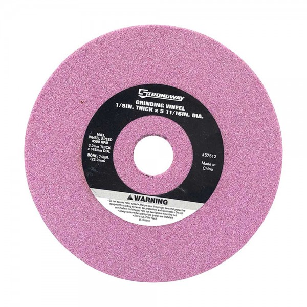 Strongway 57512.STR Grinding Wheel, 1/8-In. Thick x 5 11/16-In. Diameter