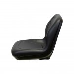 M&K 6828.KMM Uni Pro, KM 125 Bucket Seat, Kubota B2650/L2501-L3800/MX4700-MX5100, Black Vinyl