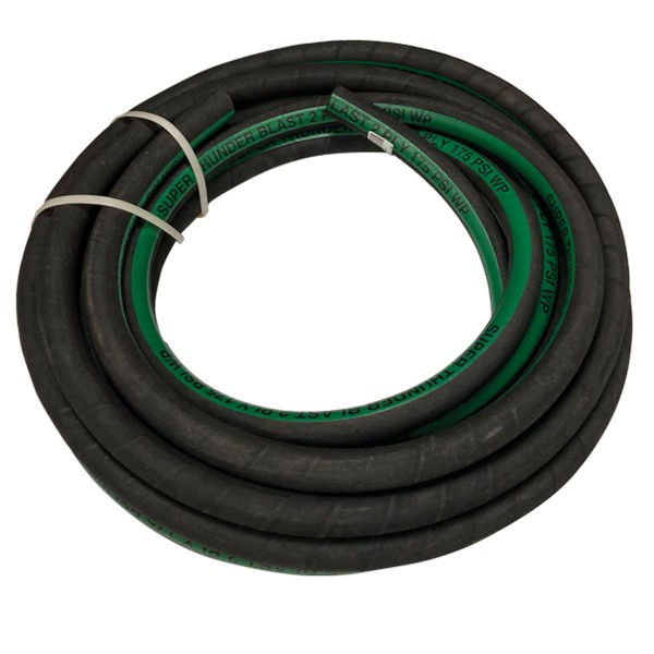 JGB 757629 Blast Hose 2-Ply 3/4" X 50' with O Couplers