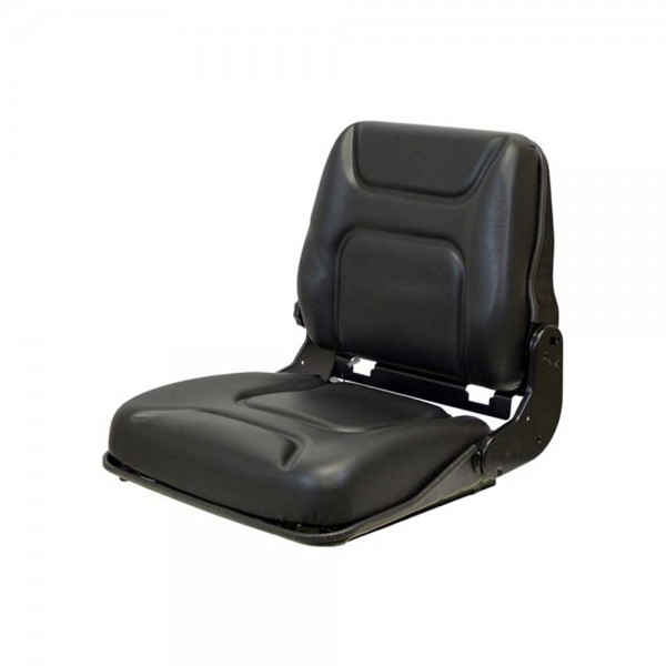 K&M 7890.KMM Uni Pro KM 137 Seat with Semi-Suspension Black Vinyl