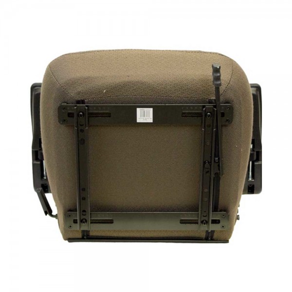 M&K 8283.KMM Uni Pro, KM 440 Seat Assembly with Armrests, Brown Cordura Fabric