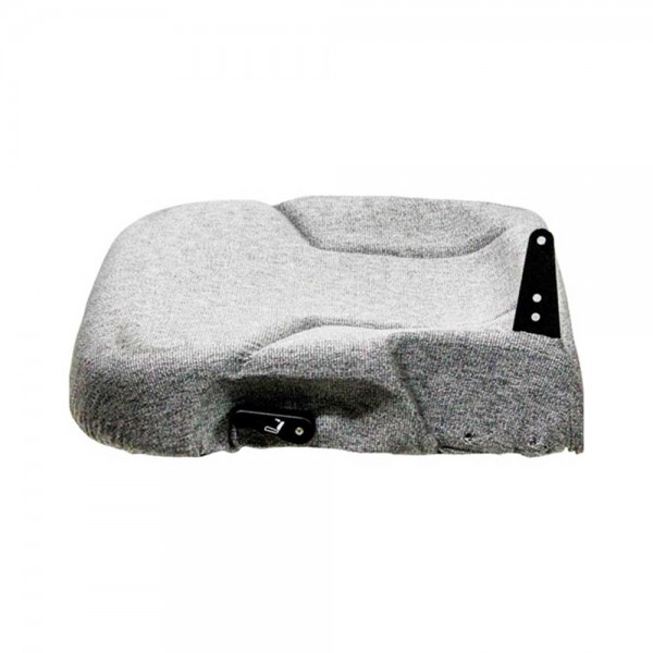 M&K 8286.KMM Uni Pro, Seat Cushion with Frame, Case IH Maxxum-Magnum-Steiger, Gray Fabric