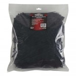 Ironton 980165 Multi-Pack Cable Zip Ties 1000-Pk 7-In. L x .142-In. W 40-Lb. Tensile Strength Black