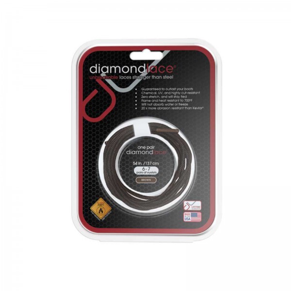 Diamond Performance DL054BRO Diamondlace 54-In. Brown Fire Resistant